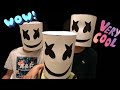How to make a Marshmallow Mask | Super Easy & COOL