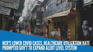 NCR's lower COVID cases, healthcare utilization rate prompted gov’t to expand alert level system