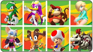 Mario & Sonic at the Rio 2016 Olympic Games (Wii U) - ALL BOSSES (All Characters Unlocked)