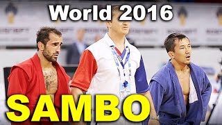 2016 final -57 kg CHIDRASHVILI (GEO) - BAIBATYROV (KAZ) world Sambo championship самбо