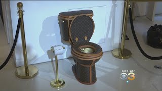 Louis Vuitton Gold Toilet Selling For $100,000