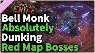 Chayula Bell Monk Finally Demolishing Bosses In Red Maps | Build Deep Dive