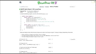 Java Practice-it Introduction to Java Programming | Self-Check 1.30 javaClub