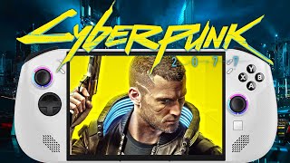 Cyberpunk 2077 Legion GO S Performance New Ryzen Z2 Go Handheld