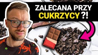 🍫 Gorzka czekolada dla cukrzyków? Czy może obniżyć wysoki poziom cukru po jedzeniu? | Nie słodzę