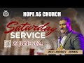 Hope AG Church || SATURDAY EVENING SERVICE  || 29 JUNE 2024 || REV. Lindsey Jones