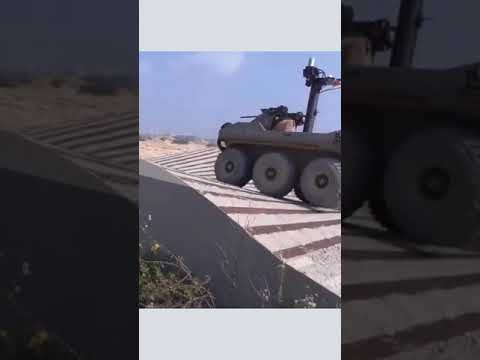 Jaguar – Israel's new semi-autonomous robot that could replace human soldiers on Gaza border #Shorts