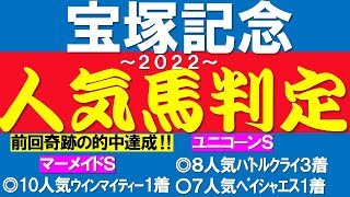 宝塚記念2022 上位人気馬の気になるところを解説 前回2重賞的中‼今週も勢い継続なるか！？