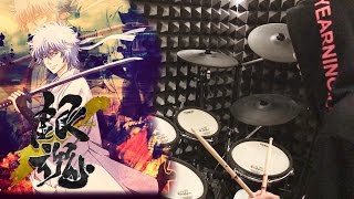 【銀魂 2017 OP2 Full】CHiCO with HoneyWorks - Kyou mo Sakura Mau Akatsuki ni を叩いてみた/Gintama - Drum Cover