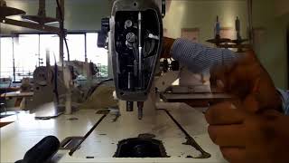 Needle Bar Height & Hook Timing - Single Needle Machine.