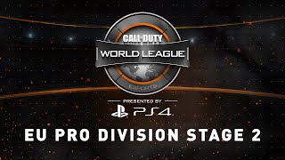 Week 1 Stage 2 [4/21]: Europe Pro Division Live Stream - Official Call of Duty® World League