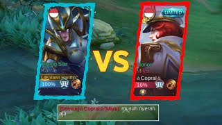 [KARRIE VS MIYA] Early game udah songong jadi musibah di akhir‼️-Mobile legend