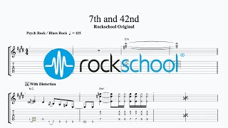 7th and 42nd Rockschool Original, Rockschool 2024 Electric Guitar Grade 5