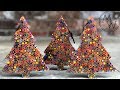 Incredible Christmas Tree Ornaments Made From Colored Pencils! // DIY Woodworking