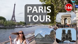 Treadmill Virtual Run 166: Tour of Paris, France