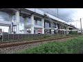 【4k】jr山陽本線　快速サンライナー117系電車　ｵｶe 05編成