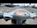 walk around of a 2005 vespa et4 150