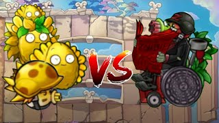 PvZ Fusion Version 2.2 : Ultimate King Sunshine Team Vs Ultimate Purgatory Zombies Team