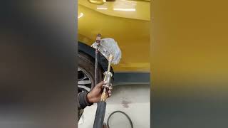Accident VW Taigun Door Denting And Painting// #taigun #brotomotive  #justcars  #restoration