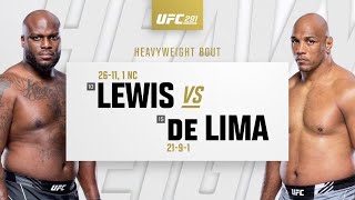 Derrick Lewis vs Marcos Rogerio de Lima | FREE FIGHT