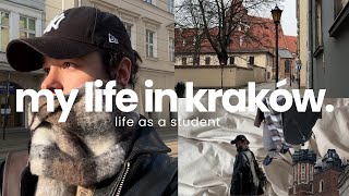 my life in kraków | sunday running, uni, study sessions \u0026 zara unboxing