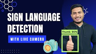 End-to-End Sign Language Detection with Live Camera using YOLOv5