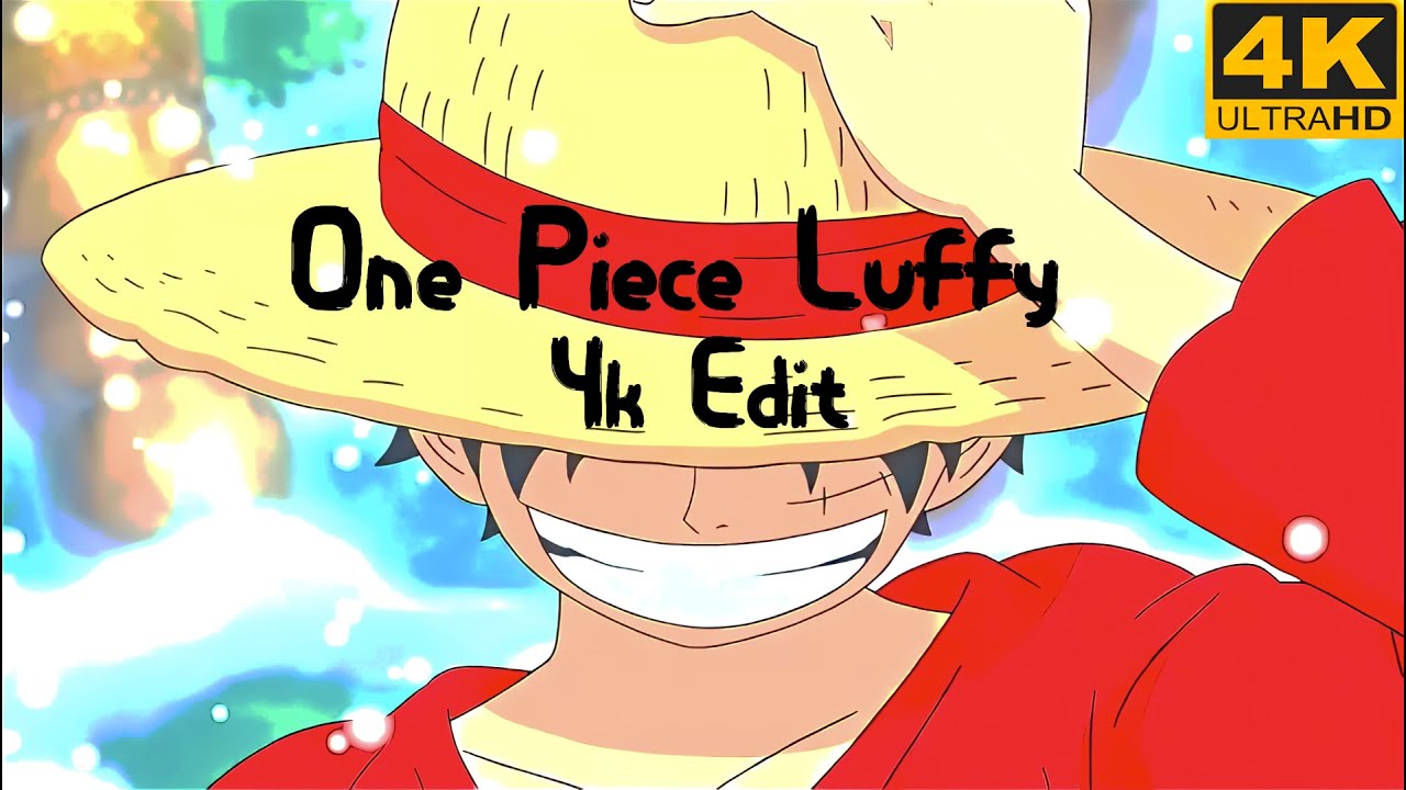 Onepiece Luffy 4k Edit Youtube