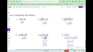 Rationalizing and 45-45-90 Triangles