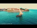 flying over zanzibar 4k uhd soothing music with stunning beautiful nature film for stress relief