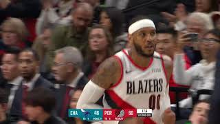 Portland Trail Blazers vs Charlotte Hornets Full Game Highlights   January 13, 2019 20 NBA Season
