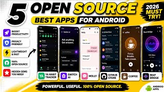 5 Incredible Open-Source GitHub Android Apps You Need in 2026
