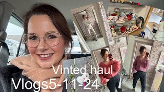 Real life vlogs vinted haul \u0026 charity shop rummage 5 November 2024 #vinted