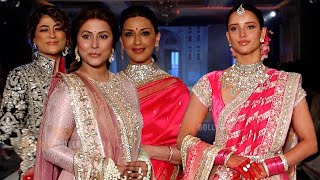 Tripti Dimri,Hina Khan,Tahira,Sonali Turns Showstopper For Manish Malhotra Fashion Show