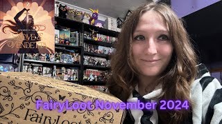 FairyLoot November 2024 Love & Vendetta Unboxing