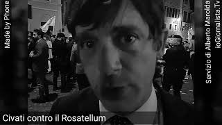 Rosatellum, la Protesta, Civati ci dice la sua