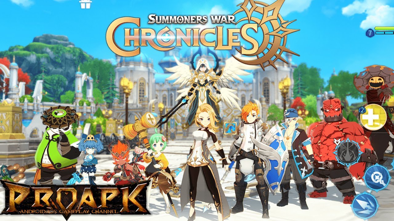 Summoners War: Chronicles BETA Android Gameplay (Open World MMORPG) (TH ...