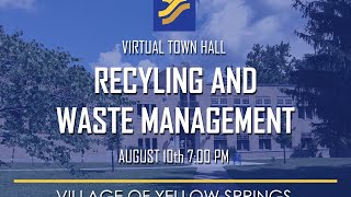 VIRTUAL TOWN HALL 2020_08/10