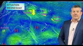 Australasia: 4 named cyclones, Queensland still most exposed