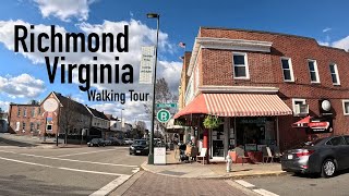 It's Just Carytown at Christmas Time | Walking Tour Richmond Virginia-4k