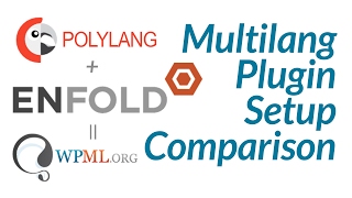 WordPress Multilanguage setup comparing WPML and Polylang on Enfold theme