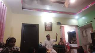 Tulsi saligram vivaha sanskara and mahimaikal in Tamil performed in our House.