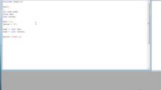 Learning C Programming Lesson 7: Converting Variables