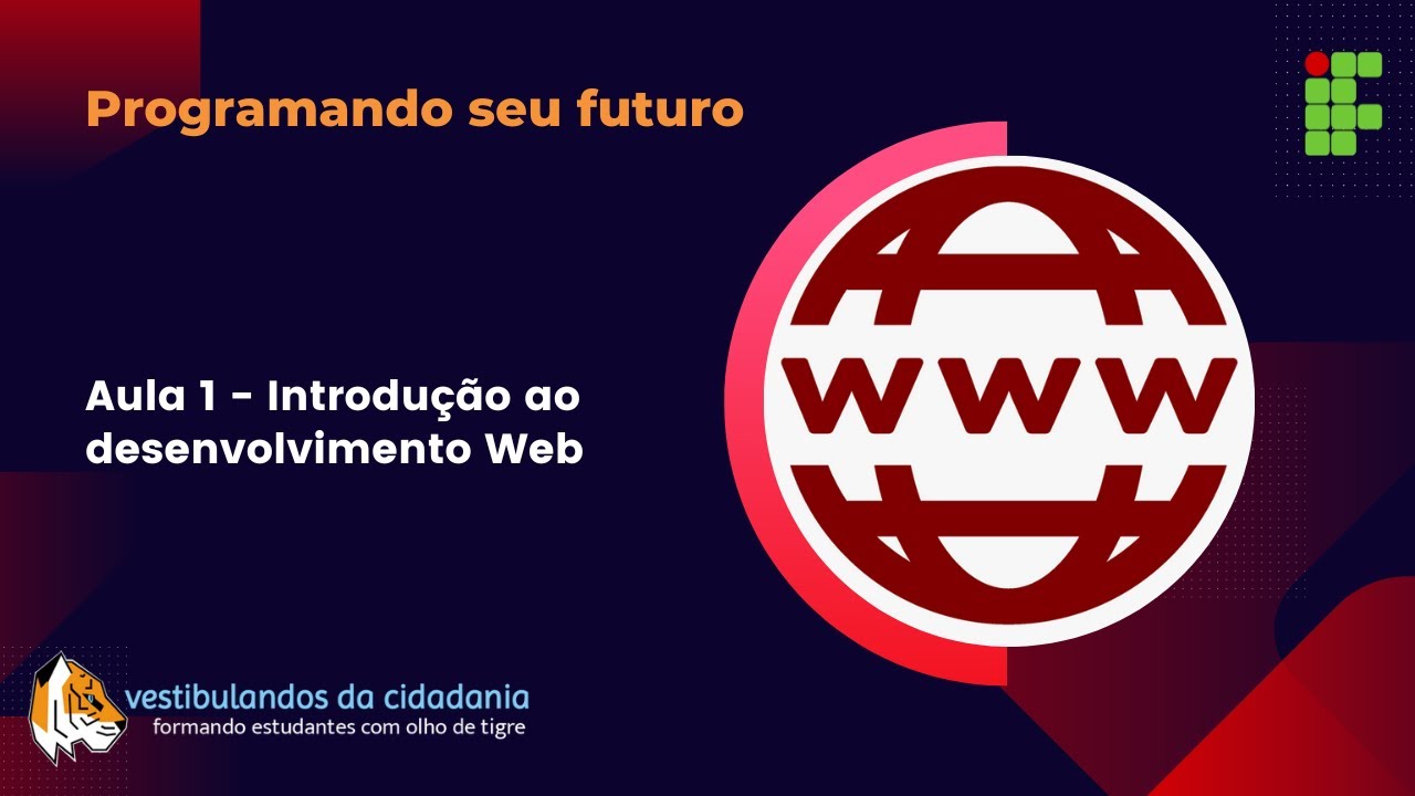 Aula 1 - Introdução Ao Desenvolvimento Web - YouTube