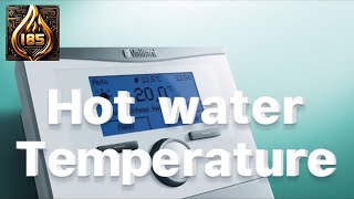 VRC700 - Hot water temperature adjustment