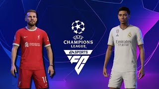 EA Sports FC 24 | Liverpool vs Real Madrid Gameplay | UEFA Champions League 23/24