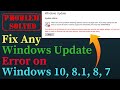 Fix Any Windows Update Error on Windows 10, 8.1, 8, 7