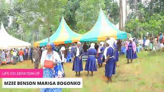 LIFE CELEBRATION OF THE LATE MZEE BENSON MARIGA BOGONKO