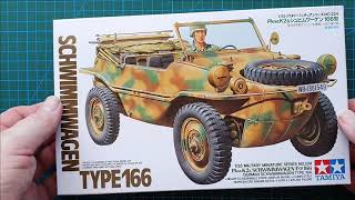 Tamiya 1/35 Schwimmwagen Type 166 - Kit Review