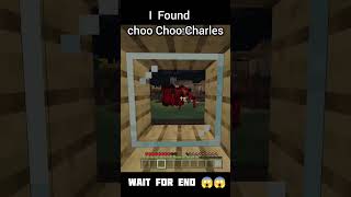 I Found hell Choo Choo Charles in Minecraft 😱😱 #Shorts #minecraft