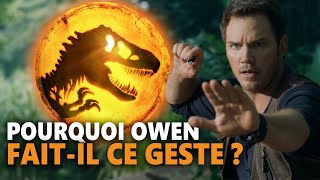 JURASSIC WORLD : pourquoi OWEN GRADY met-il toujours sa MAIN face à un dino ? 🤚